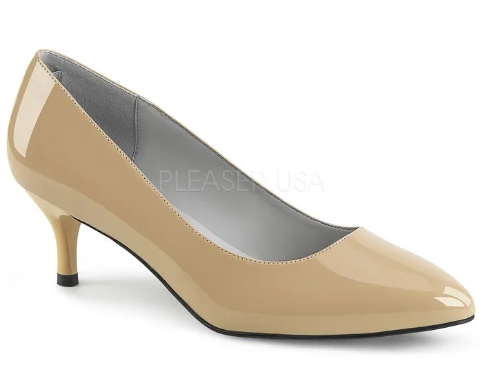 2 1/2" Kitten Heel Pump (KITTEN-01)