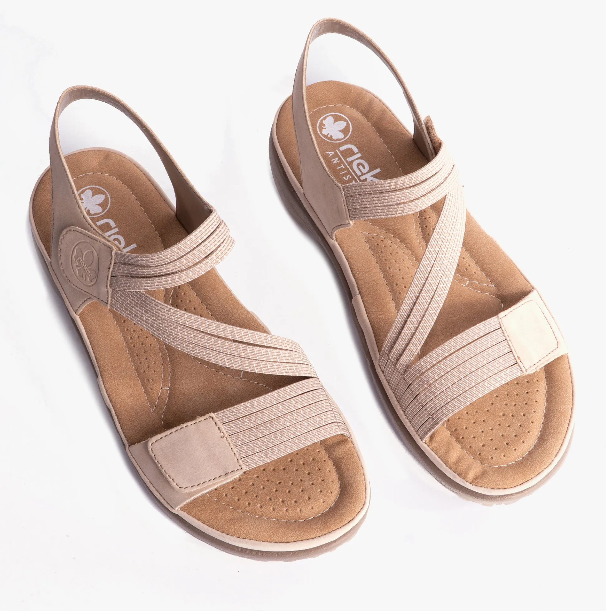 64870-62 Womens Sandals Beige