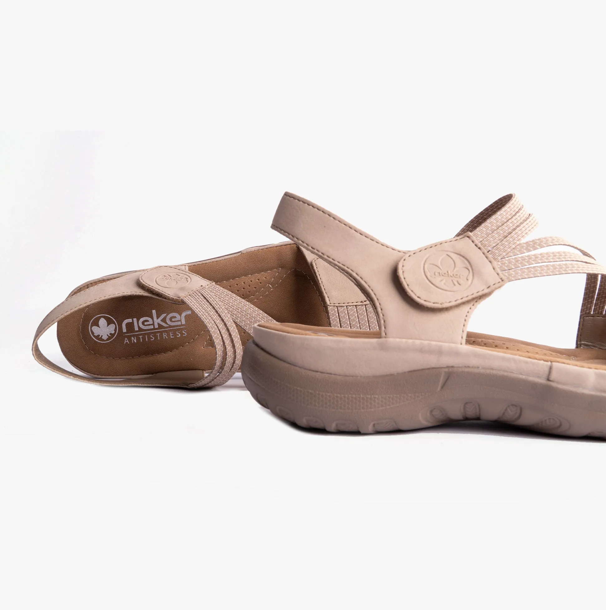 64870-62 Womens Sandals Beige