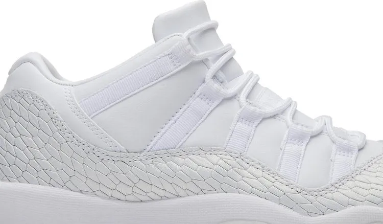 Air Jordan 11 Retro Low Premium GS Frost White sneakers, white