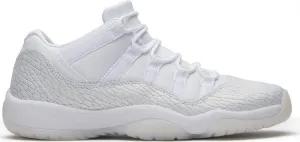 Air Jordan 11 Retro Low Premium GS Frost White sneakers, white