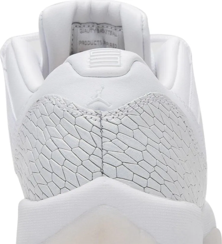 Air Jordan 11 Retro Low Premium GS Frost White sneakers, white