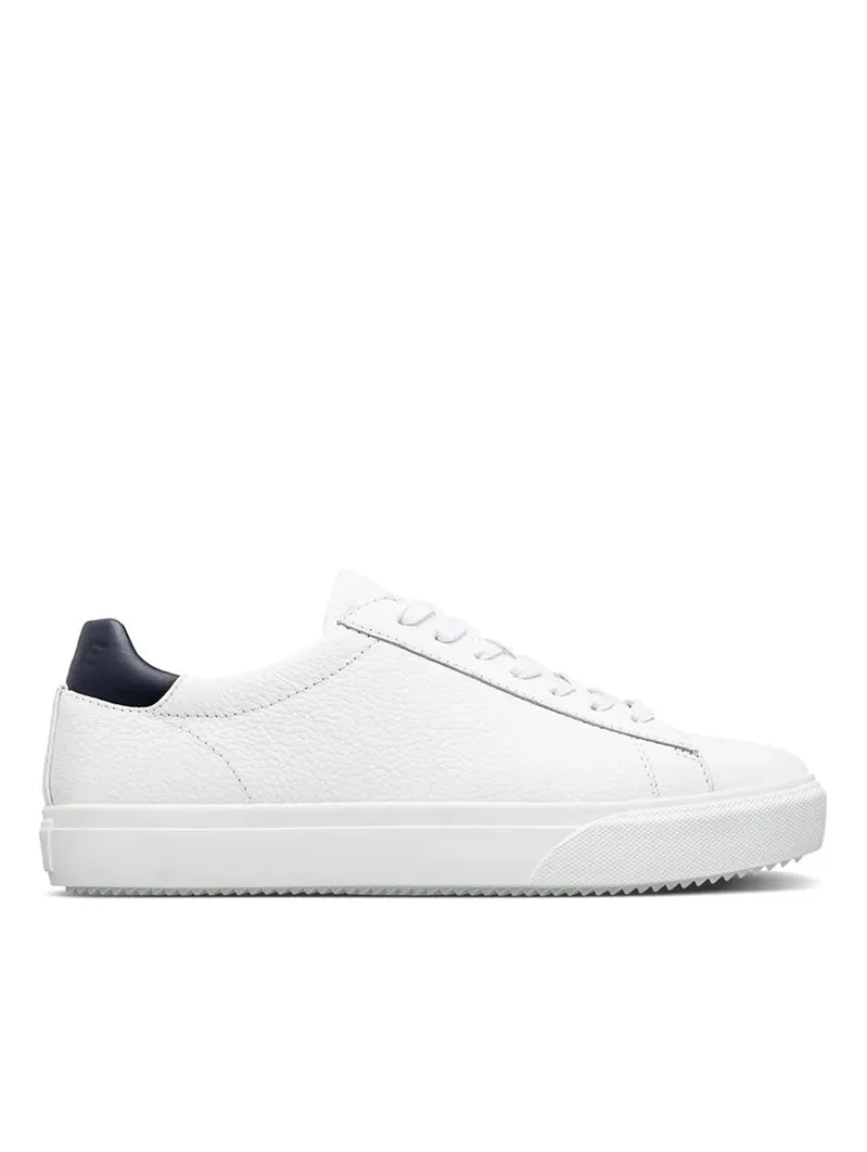 Bradley Venice White Leather Navy