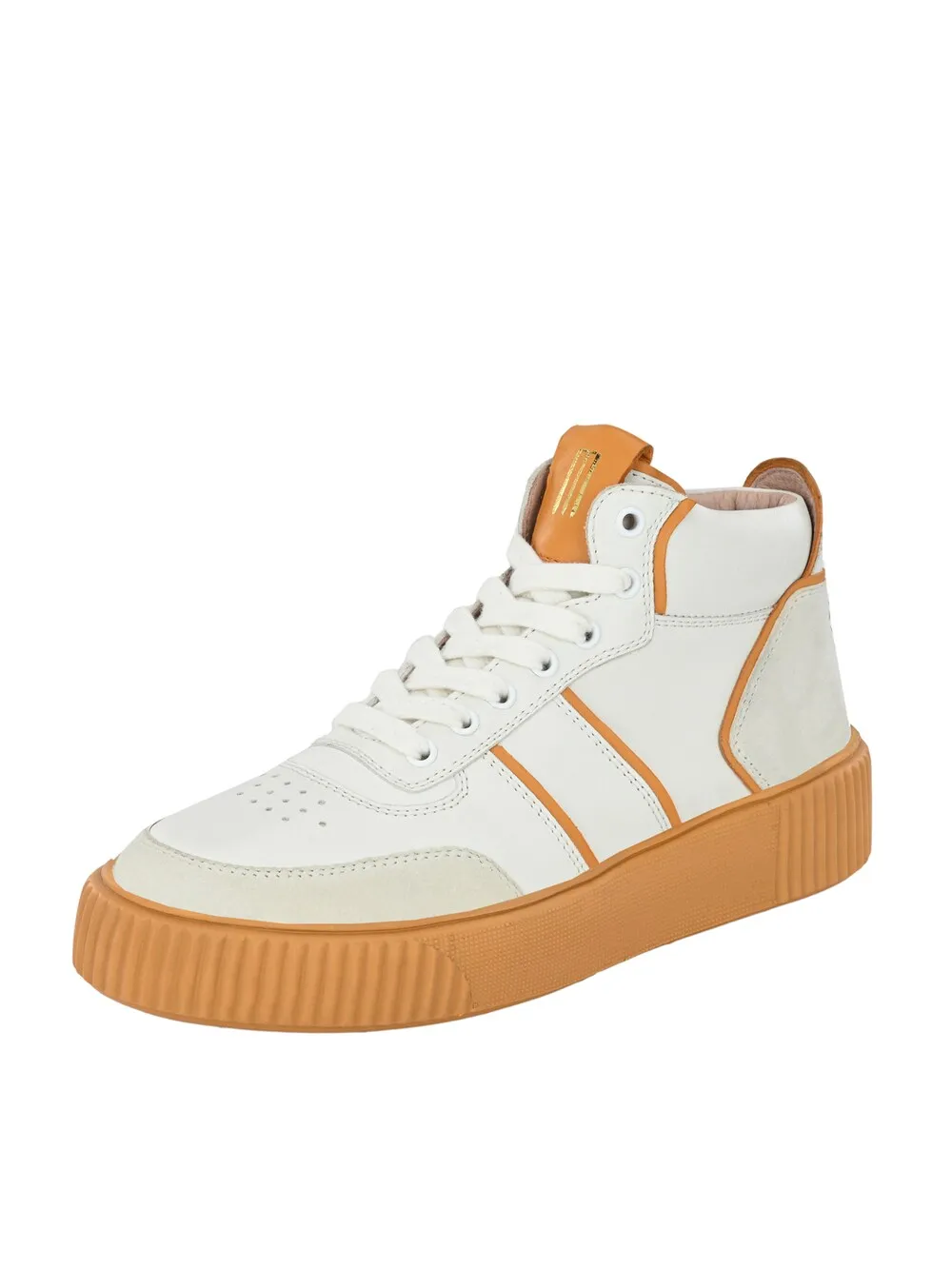 Crickit MARWA High Top Sneakers, White/Off-White