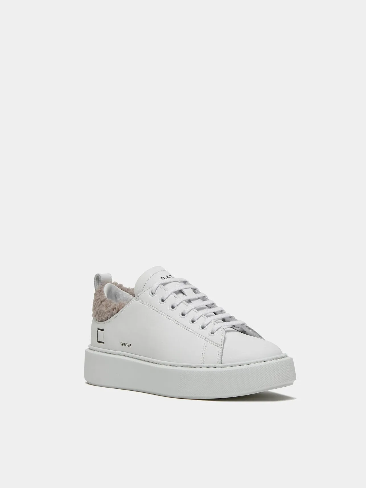 D.A.T.E Sneakers -SFERA TEDDY C WHITE