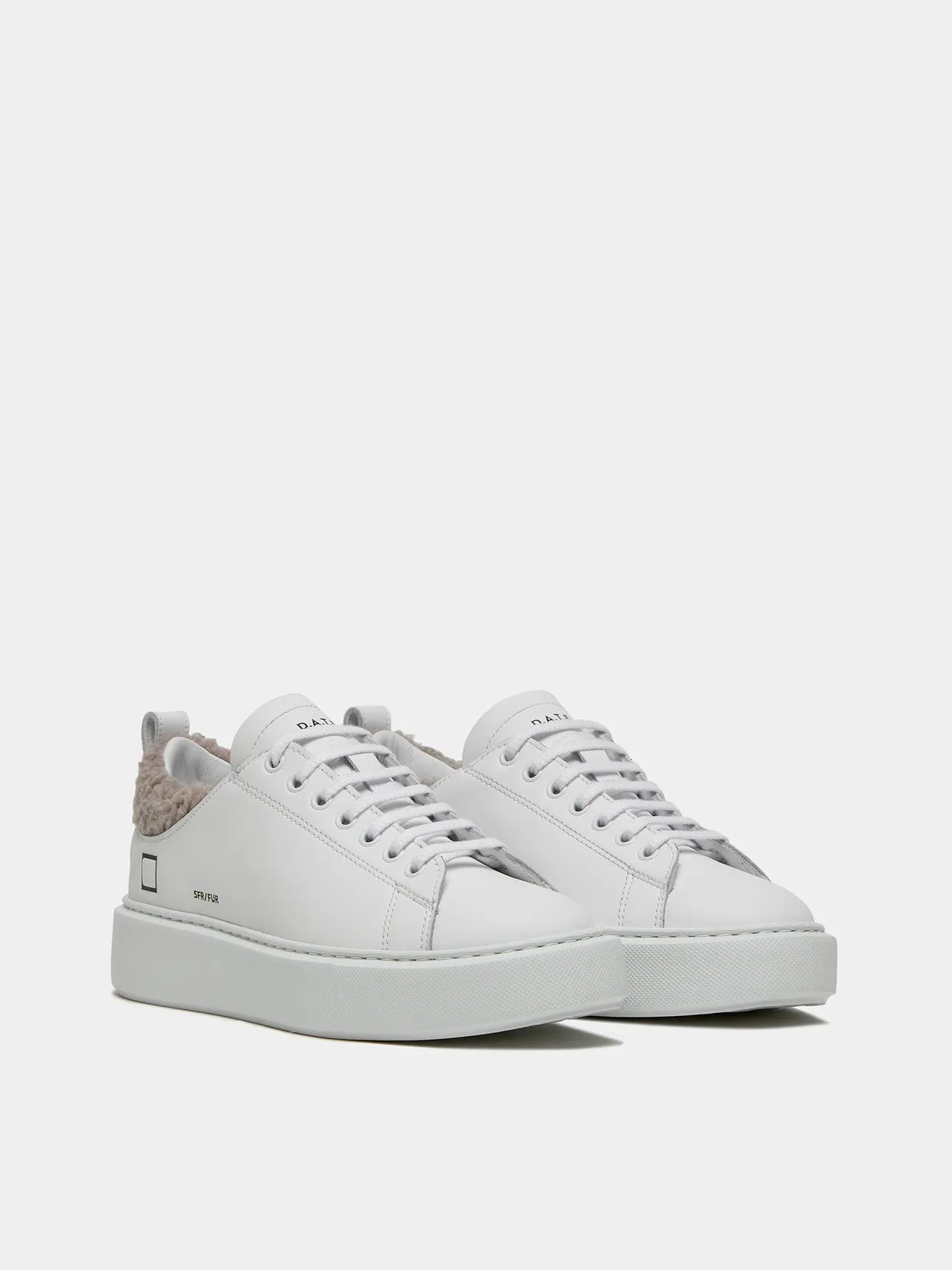 D.A.T.E Sneakers -SFERA TEDDY C WHITE