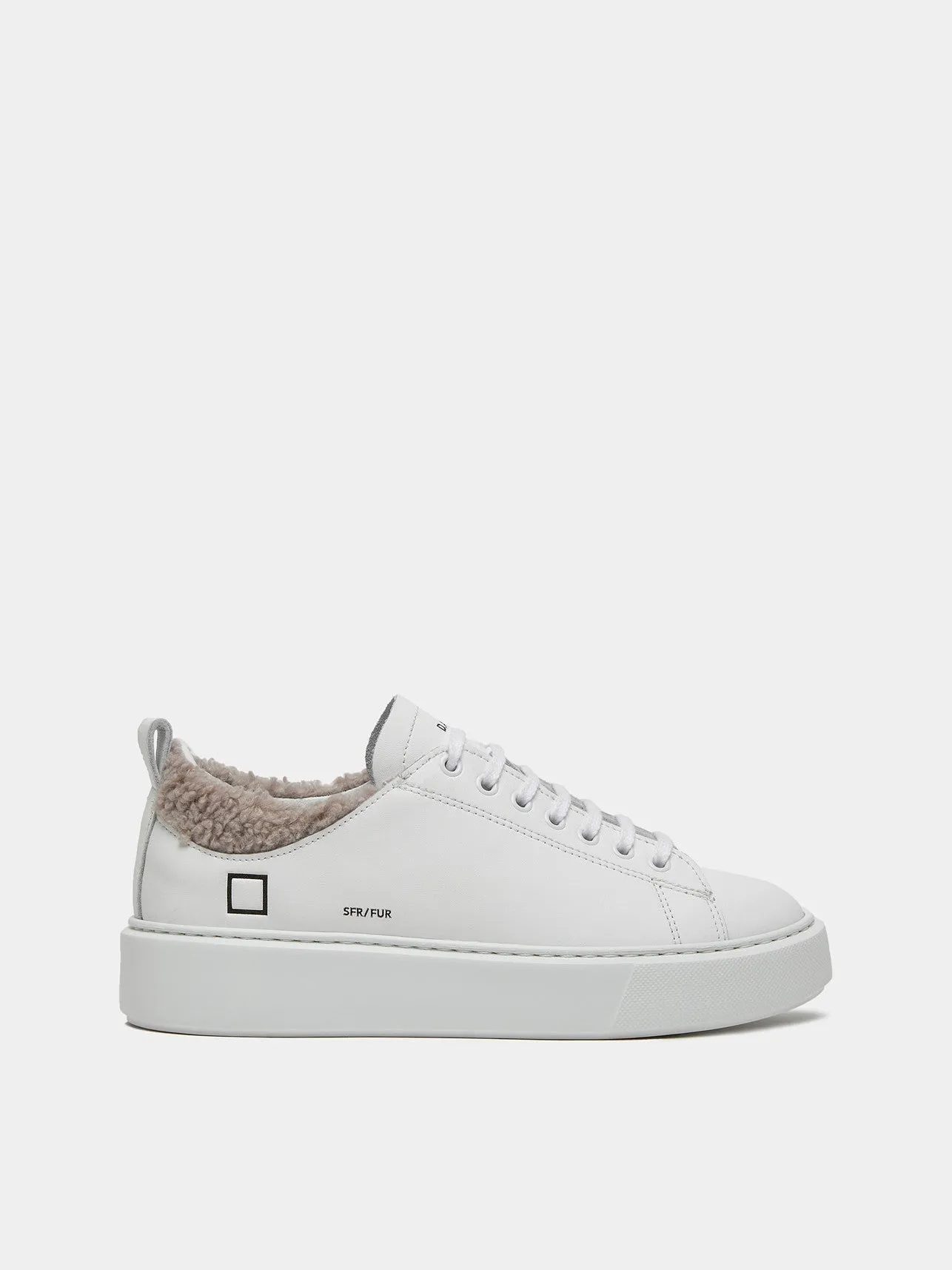 D.A.T.E Sneakers -SFERA TEDDY C WHITE