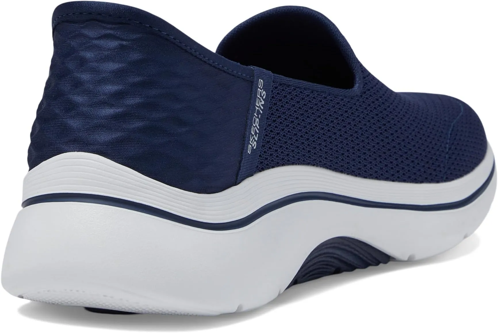 Go Walk Arch Fit 2.0 Delara Hands Free Slip-Ins SKECHERS Performance Sneakers, Navy/White