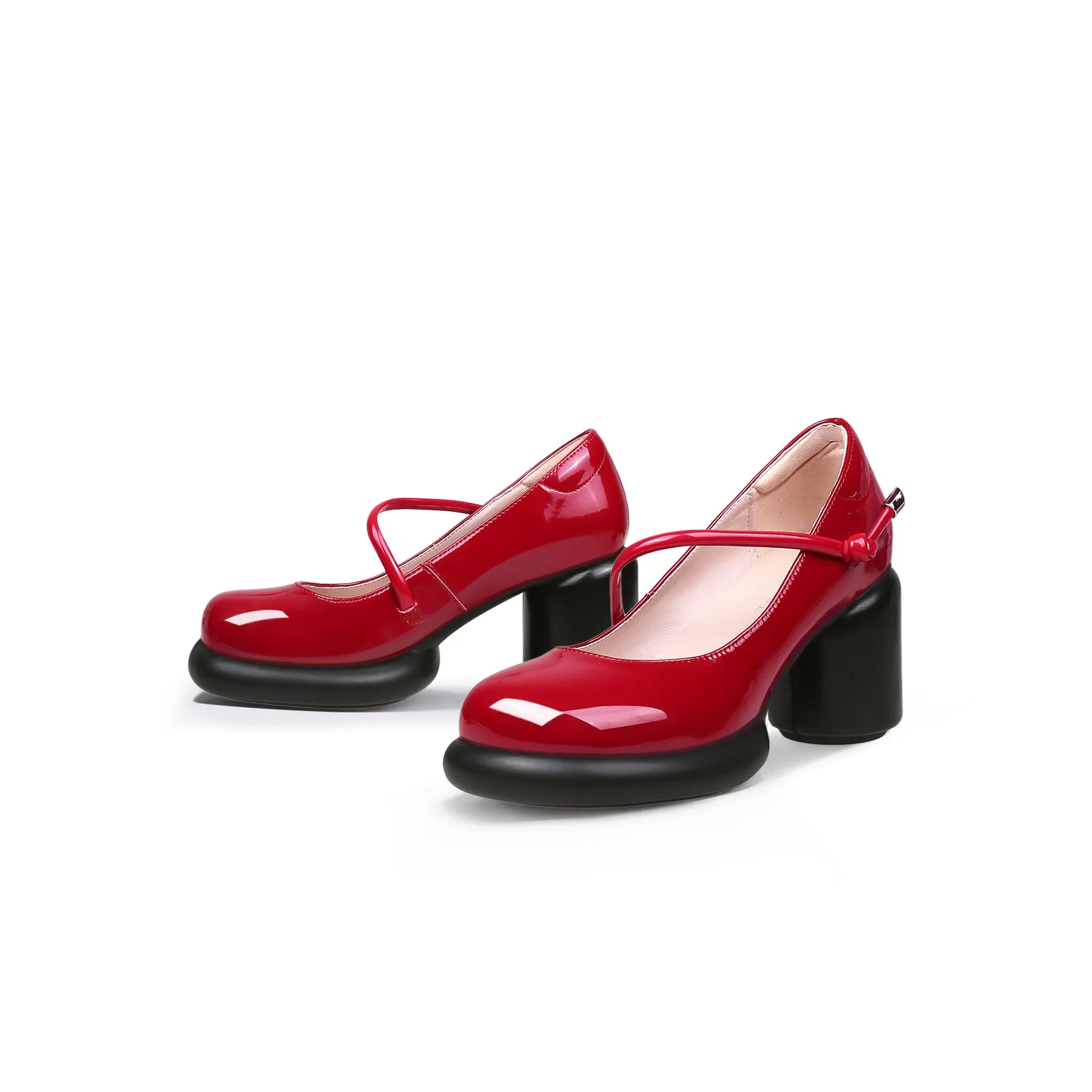 Grown Up Heel Mary Jane Pumps