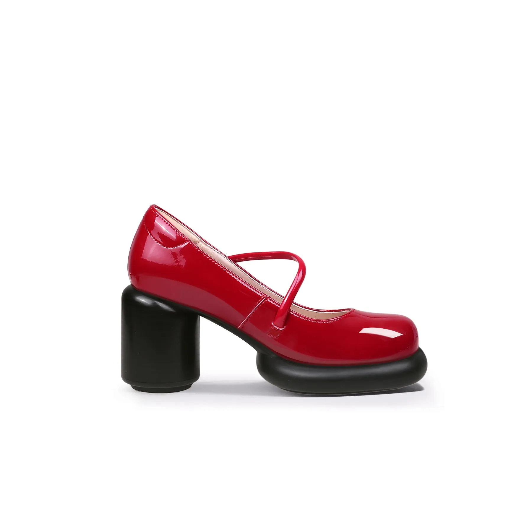 Grown Up Heel Mary Jane Pumps