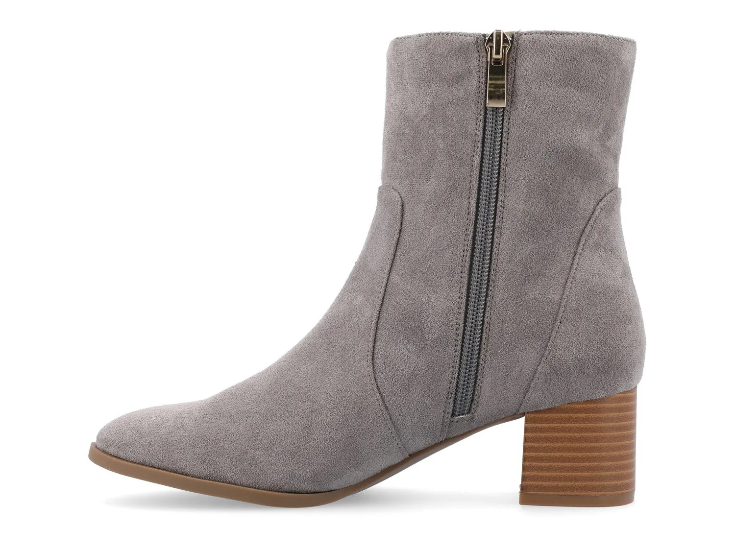 Hayven ankle boots from the Journee Journee Collection, gray