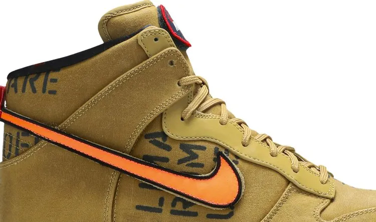 Limited Edition Nike Dunk Hi Premium Qs 'Galaxy' Gold