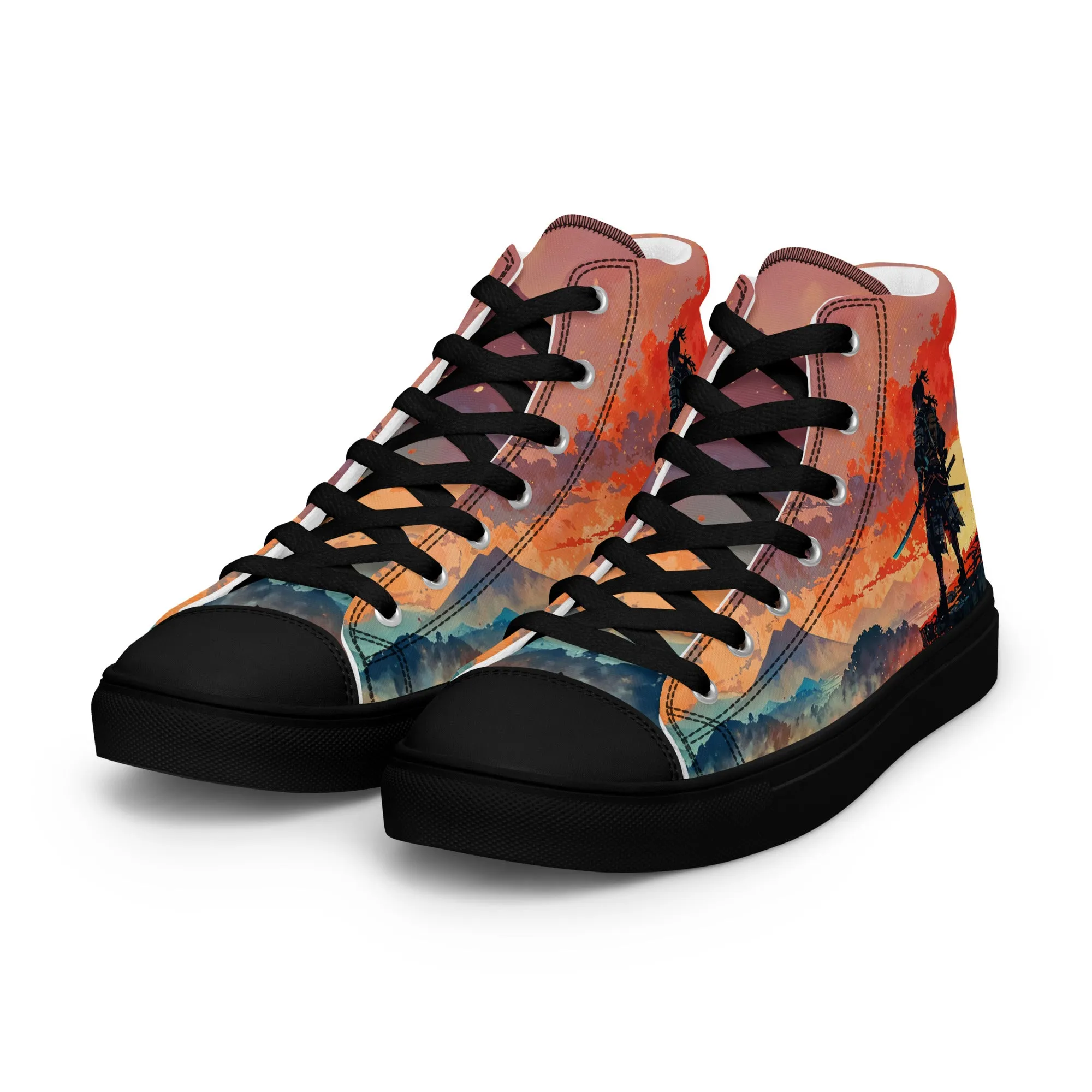 Men’s high top canvas shoes - Samurai