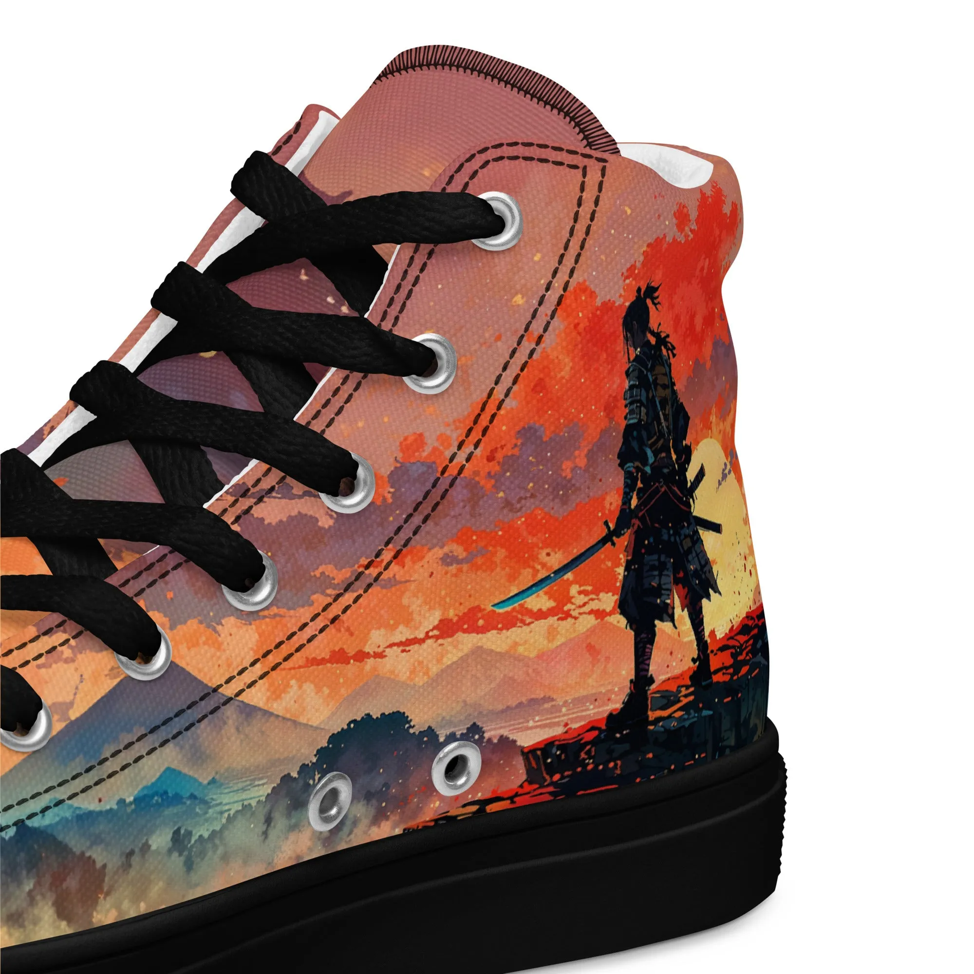 Men’s high top canvas shoes - Samurai