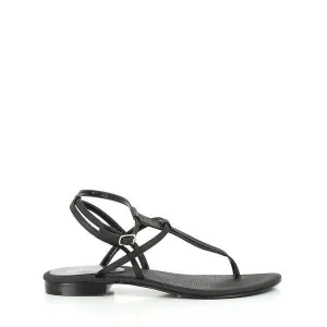 Misano Shizu Black Lizard Sandal