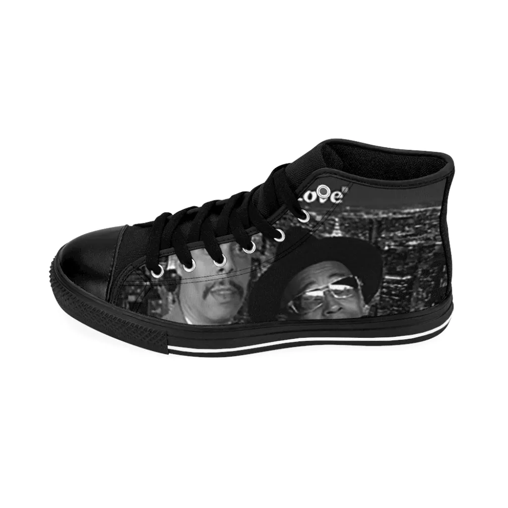 M.U.S.I.C. World HQ  Men's High-top Sneakers