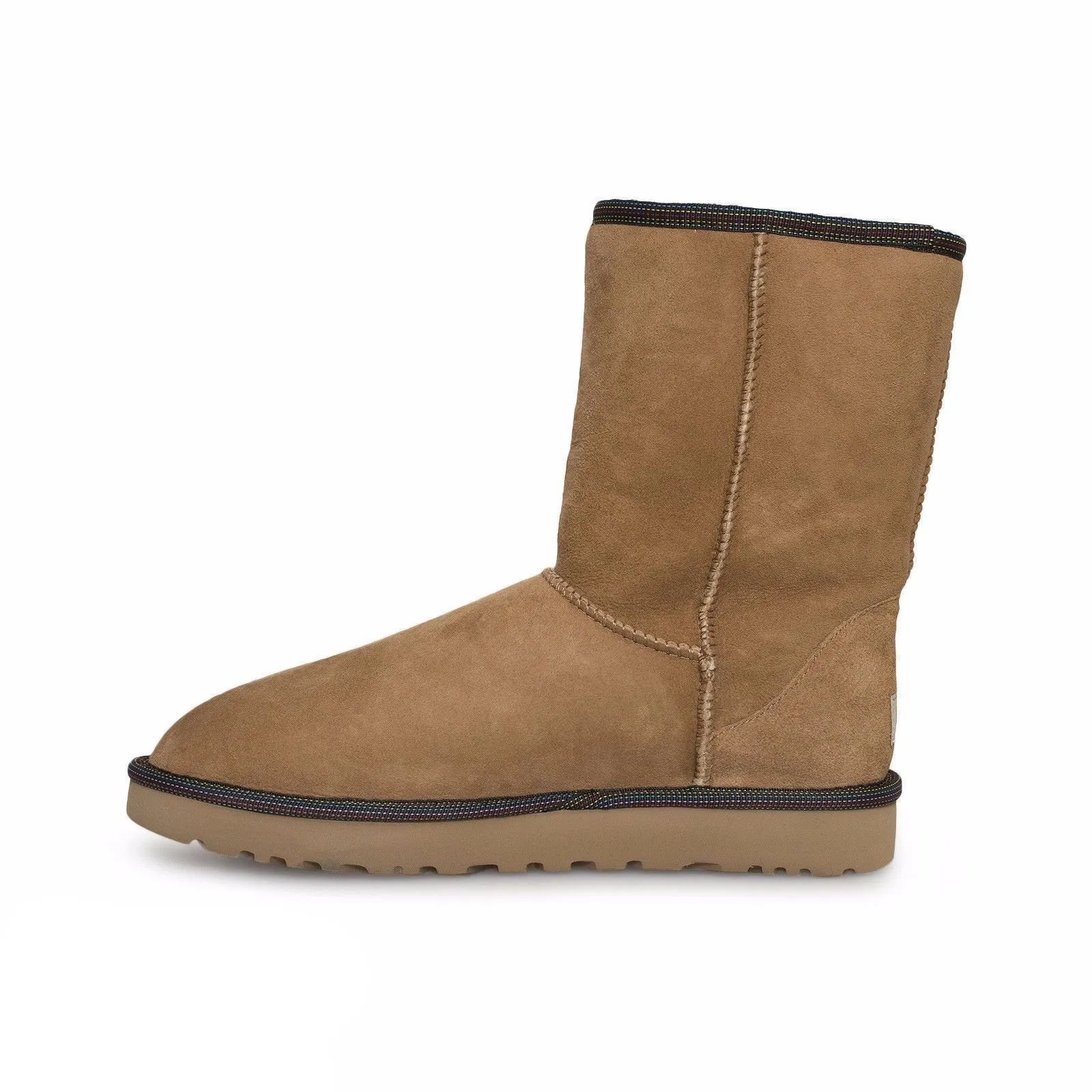 UGG Classic Short Weave Chestnut Boots